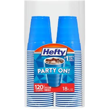 Imagem de Hefty Copos de festa azul marinho 510 g, 120 unidades