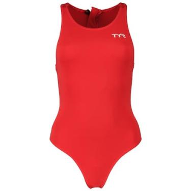 Imagem de TYR WWDO6A61026 Fem Waterpolo Breakaway Red 26