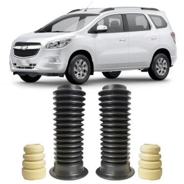 Imagem de Par Coifa Batente Suspensão Guarda pó Amortecedor Dianteiro Chevrolet 