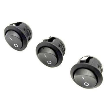 Imagem de Kit com 3 Botão Interruptor Chave Liga Desliga para Aspirador Philco E