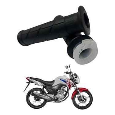 Imagem de Manopla Com Roldana Punho Acelerador Cg 150/125 Fan Titan - AWA