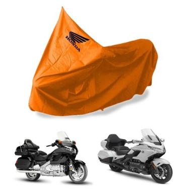 Imagem de Capa Protetora Impermeável Para Moto Honda - SPTS, Laranja,  EGG