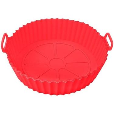 Imagem de Forro Para Air Fryer De Silicone Reutilizável Antiaderente - duarfre, 
