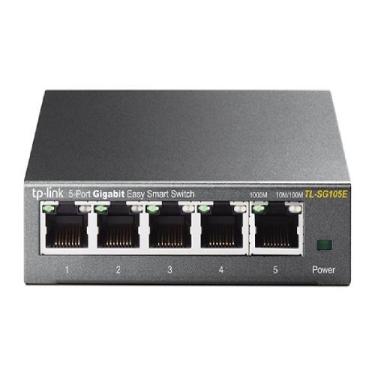 Imagem de Switch Tplink 5 portas de 10/100/1000mbps - PN  TL-SG105E