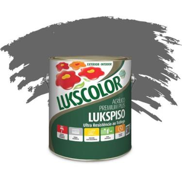 Imagem de Lukscolor tinta de piso cores 3,6l, CINZA