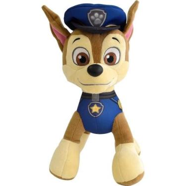 Imagem de Chase De Pelúcia Tamanho Grande Original Patrulha Canina Paw Patrol SU