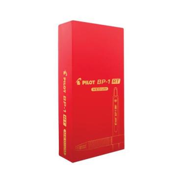 Imagem de Caneta Pilot Bp-1 Rt 1.0 Vermelha Caixa Com 12 Unidades