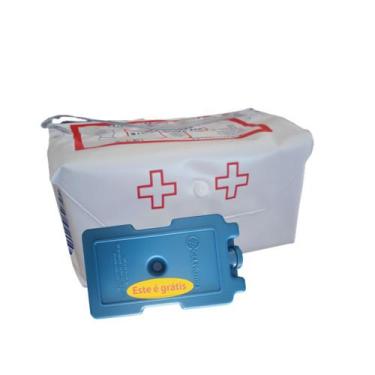 Imagem de Caixa Isopor Bolsa Térmica Para Transporte De Insulina 1 Litro - INSUL