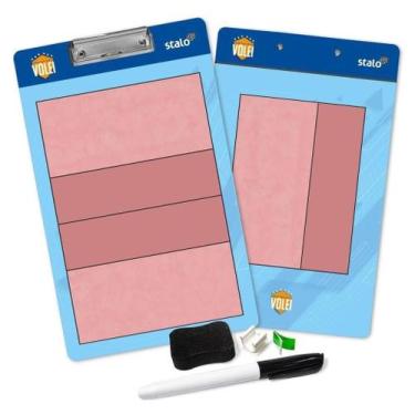 Imagem de Prancheta Tatica Com Caneta E Apagador 23X37Cm - Volei - Papelaria Web