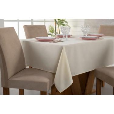 Imagem de Toalha de Mesa Quadrada 4 Lugares 1,50 x 1,50 Oxford - Nena Enxovais, 