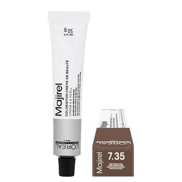 Imagem de Loreal Coloração Majirel 7.35 Louro Dourado Acajou 50g - Loreal Profes