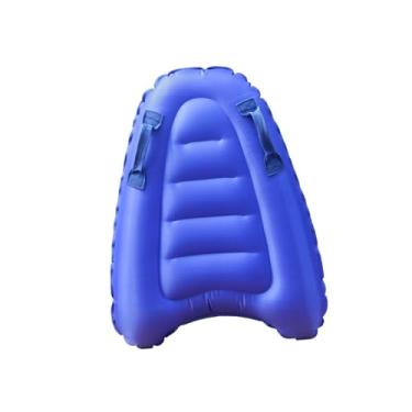 Imagem de Colaxi Prancha de surfe inflável Surf Kickboard para crianças Surf Body Board com alças Bote de piscina inflável para festa na praia Verão, Azul Escuro