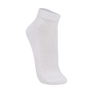 Imagem de Meia Esportiva Cano Curto Trifil 6224, Branco, 35-38