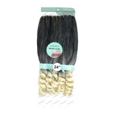 Imagem de Cabelo Boho Curl Fibra Premium Jumbo Gypsy Braids Fulani - Cherey, tb1