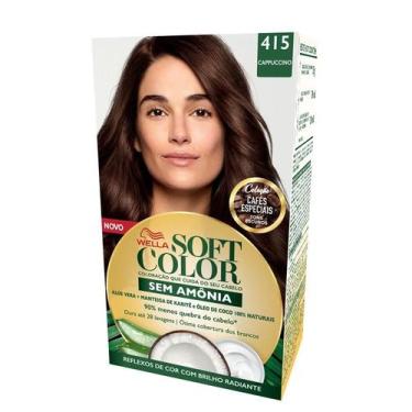 Imagem de Tintura Soft Color Cappuccino 4,15 - Wella