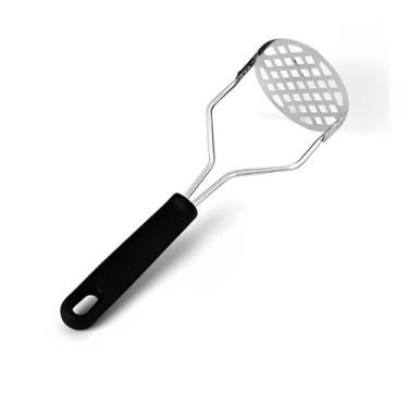 Imagem de Amassador Espremedor Mandioca Feijão Legumes Batatas Inox - ZEM