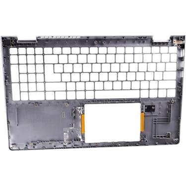 Imagem de Deal4GO Moldura superior para teclado apoio para as mãos com compartimento SD porta USB HM1XV substituição para Dell Inspiron 15 3510 3511 3530 3515 3520 - prata