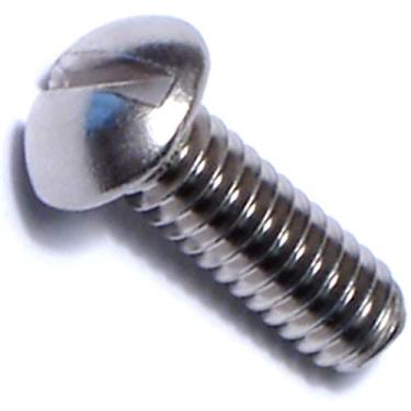 Imagem de Hard-to-Find Fastener 014973206666 Parafusos de máquina redondos com fenda, 1/4-20 x 3/4, peça-100