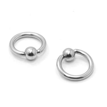 Imagem de Piercing Captive Aço Cirúrgico 1.2mm - M2 Piercing, 6mm