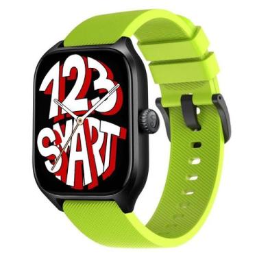 Imagem de Pulseira de Silicone Compativel com Amazfit GTS4 A2168 / GTS 4 Mini A2