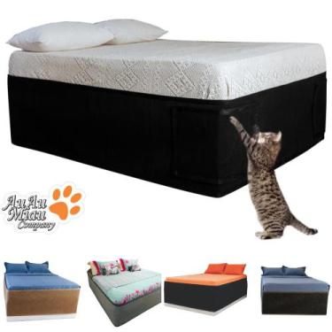 Imagem de Protetor Arranhador Cama Box para Gatos - Au Au Miau Company, PRETO, C