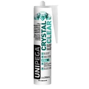 Imagem de Selante Crystal Clear Incolor 280ml - UNIPEGA