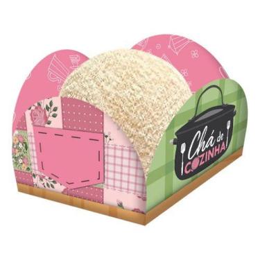 Imagem de 40 Forminhas Para Doces Chá De Cozinha Festcolor - Caixeta