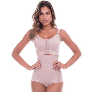 Imagem de Cinta Modeladora Pós Parto Alta Com Colchete BioBela 1607, G