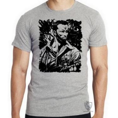 Imagem de Camiseta  Predador Schwarzenegger Blusa criança infantil juvenil adult