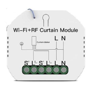 Imagem de Controlador Rf Cortina Wifi Alexa Google Home - Moes