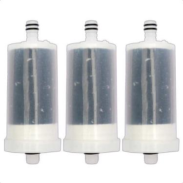 Imagem de Kit 3 Refil Vela Blindado Carvão Ativado para Filtro de Torneira Pro S