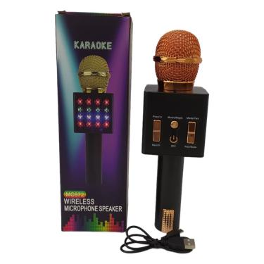 Imagem de Microfone Karaoké Bluetooth 