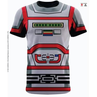 Imagem de Jaspion coleção metaltex camisa dry fit manga  curta / entrega imediat