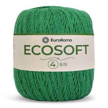Imagem de Barbante Ecosoft EuroRoma N04 300g, 803 VERDE BANDEIRA