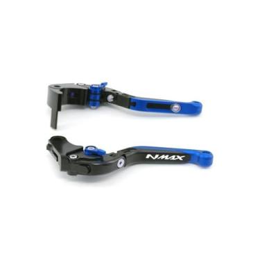 Imagem de Manete Articulado Motocicleta Nmax 160 Yamaha Gravado a Laser - Sem ma