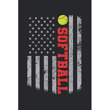 Imagem de Softball: Softball Grid/Graph Paper Notebook for Catcher/Pitcher Girls Training Journal at Sports, High School, College, University