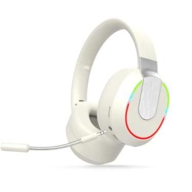 Imagem de Fone de Ouvido L850 Sem Fio Over Ear, Headset para Jogos (Branco)