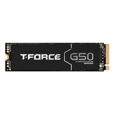 Imagem de TEAMGROUP T-Force G50 2TB SLC Caching 3D TLC NAND NVMe InnoGrit PCIe Gen4x4 M.2 2280 SSD para jogos com espalhador de calor de grafeno ultrafino leitura/gravação 5000/4500 MB/s TM8FFE002T0C129