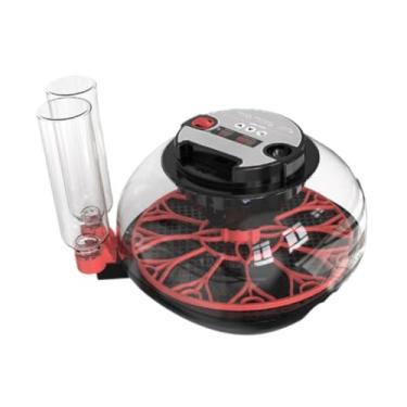 Imagem de Gralara Incubadora de ovos transparentes Mini incubadora de ovos 18 ovos com janela transparente Virador automático de ovos Chocadeira de aves para pombos e