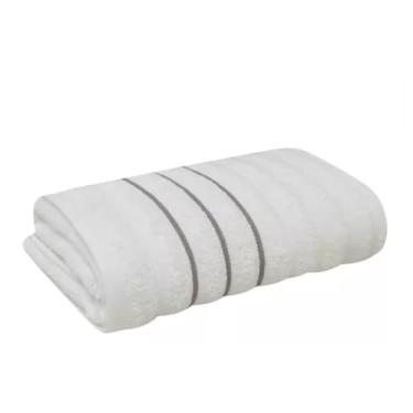 Imagem de Toalha de Banho Gigante Wave Banhão Alta Absorção Super Macia 80 x 150 100% Algodão Branco