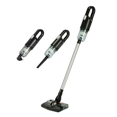 Imagem de Aspirador e esfregão sem fio, tudo em um, aspirador de pó seco úmido sem fio de sucção 18000Pa com tanque de água, aspirador de pó vertical doméstico e combo de esfregão para pêlos de animais de