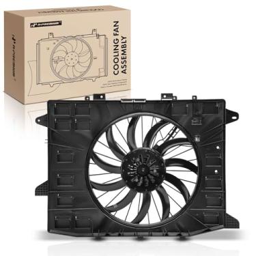 Imagem de A-Premium Conjunto de ventilador de resfriamento do radiador do motor com motor sem escovas compatível com modelos selecionados Cadillac e Chevrolet - XT5 2020-2023 2.0L, Blazer 2020-2022 2.0L -