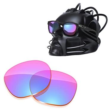 Imagem de ToughAsNails Lentes de reposição para óculos de sol Oakley Garage Rock OO9175 - HyperVision Plus Rose Flash - Polarizadas