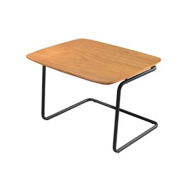 Imagem de Mesa de Centro Kairos 54x43cm LarFlex, Castanho