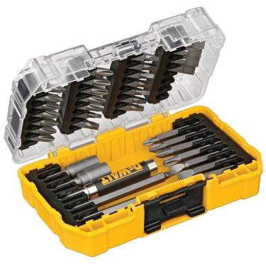 Imagem de Jogo de Brocas com 37 Peças Para Parafusar Com Estojo DW2163 DeWalt - Unica Unico
