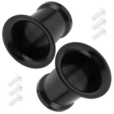 Imagem de Windance 2 peças 50 mm 5.0 cm carburador filtro de ar trompete velocidade pilha funil competitivo para PE VM 21 mm 24 mm 26 mm 28 mm 30 mm, copo de buzina de vento de entrada de carburador de alumínio