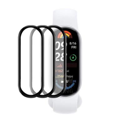 Imagem de 3 unidades protetor de tela para Xiaomi Smart Band 9 2024 - tech king