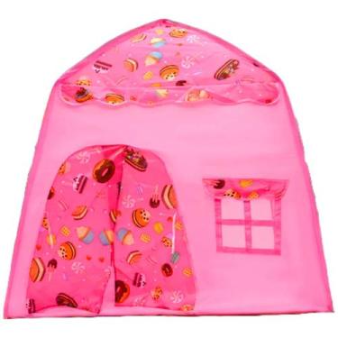 Imagem de Barraca Estampa Alta Definição Mundo dos Doces  Poliéster Luxo  Monta 