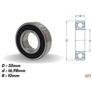 Imagem de Rolamento do alternador Universal Caminhões a IKRO