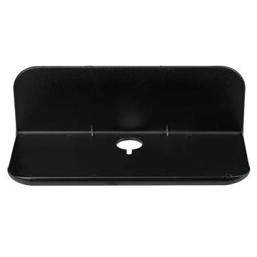 Imagem de eLhook Prateleira de parede pequena de 23 cm preta